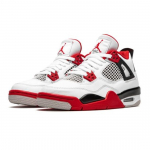 Air Jordan 4 Retro Fire Red Jordan 4 Fire Red AJ4 Fire Red - 408452-160 EU 36 valge
