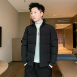 Riided Meeste S&uuml;gis Talvine Paksendatud Soe Vaba Kaelus Liibuv K&uuml;lmakindel Plus Size Mantel Mood Talvine Mood Soe Mantel M