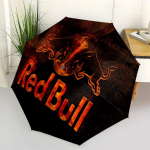 Red Bull Energiujook Originaalmaitse, 84 fl oz (Pakis 12) Vihmavari, Kaasaskantav 3-kordne kompaktne vihmavari meestele ja naistele, S272