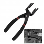 Fuel Line Connector Snap Off Tool with Secure Locking and Three Step Separation Process for Easy Use on Air Pipes