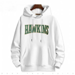 Stranger Things hupparimantel mood talveriided XL valge