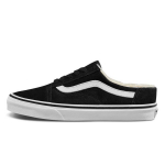 Vans Old Skool Mule Mugavad Soojad Vabaaja Madalad Rula Kingad Unisex Tossud Must Valge VN0A4P3YTC6 43
