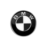 74mm 82mm rear boot badges front hood trunk Emblem for BMW F10 E64 E63 E60 E52 E83 E46 E92 E90 E84 E93 G03 F20 X3 X5 X6 74mm must valge v&auml;rv