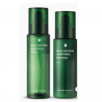 NATURE REPUBLIC Real Squeeze Aloe Vera erikreemide komplekt (Tooner 150ml + Emulsioon 130ml)