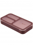 CB JAPAN Foodman Bento &Uuml;lespoole seisev 400ml Kahekordselt kinnitatud CB JAPAN DSK karbiga, Kitsas, Hoiustamine, Mahutavus, Antibakteriaalne, Burgundiapunane, Lekkimiskindel, Tihendus,