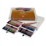Crayons Pastel - Bruynzeel - Bo&icirc;te de 48 - Couleurs Assorties - Haute Qualit&eacute; - Mixte