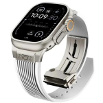 Meeste Kummipael Apple Watch Ultra 3 49mm Seeria 11 10 46mm jaoks Spordiks Pehme Rihm Iwatch 9 8 7 6 5 4 SE 3 44mm 45mm K&auml;ev&otilde;ru 49mm(Ultra 3 2 1) gray