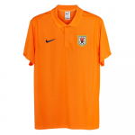 Nike Dri-Fit SS25 hingav niiskust imav mugav l&uuml;hikeste varrukatega polos&auml;rk meestele oranž IB3537-803 M