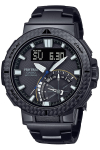 Casio Pro Trek Angler Line P&auml;ikeseenergial t&ouml;&ouml;tav Raadiojuhtimisega Kell Must PRW-73XT-1JF Meeste must