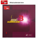 DHS Hurricane 3 Professionaalne lauatennise kate 38 Degree, 2.15mm must v&auml;rv