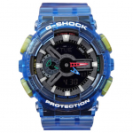 CASIO G SHOCK Kvartsliikumisega Vaikne Rihmaga K&auml;ekell Unisex Must sihverplaat GA-110JT-2APR Regular Watch Box