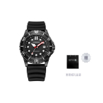 CITIZEN Mehaaniline mehhanism Kummirihmaga K&auml;ekell Meeste Kellad Must sihverplaat NJ0125-11E Black Dial