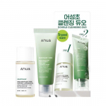Anua Heartleaf Reisi Puhastuskomplekt Mini Puhastus&otilde;li 20ml + S&uuml;gavpuhastav Vaht 25ml Korea Nahahooldus