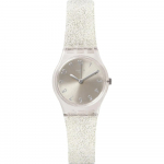 Swatch Lady SILVER GLISTAR TOO Unisex K&auml;ekell LK343E (Autentne import)