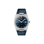 Tissot PRX kvartsmehhanism 100m veekindlus Meeste k&auml;ekell Kell 40mm Sinine sihver Roostevabast terasest korpus T137.410.16.041.00 Blue Strap