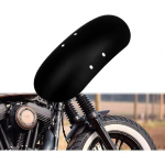 HDBUBALUS Mootorratta L&uuml;hike Esimene Porilaud Sobib Harley Sportster Forty Eight XL1200X 2010-2017 Mat must matt must v&auml;rv