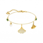 Swarovski Uimastav Ginkgo K&auml;ev&otilde;ru Naiste k&auml;ev&otilde;rud Kuld 5518173 Box (Random Color)