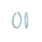 Swarovski Matrix Tennis &Uuml;marl&otilde;ikega Suured K&otilde;rvar&otilde;ngad Naiste k&otilde;rvar&otilde;ngad Rodium 5647446 Box (Random Color),F,Blue