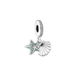 Pandora Merit&auml;ht ja Karbik 925 H&otilde;bedast Ripats Naiste ehted 792076CZF Box,Silver