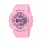 Casio Baby-G Naiste Vaik 100M Veekindel Analoog P&otilde;rutuskindel Kvartsikell BA-110YK-4A punane