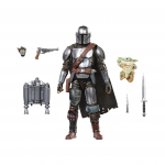 Hasbro STAR WARS Black Series Star Mandalorian ja Glogo Deluxe kollektsioon 15cm tegevuskuju G2514 Wars/The (Autentne)