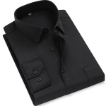 Pluss suurused 9XL 8XL 7XL Meeste vabaaja &auml;ris&auml;rk pikkade varrukatega Klassikaline ruuduline triibuline meesterahva sotsiaalne kleit &Uuml;legabariidilised s&auml;rgid 43 - 4XL black