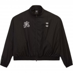 Adidas Originals &times; Willy Chavarria Triibuline Treeningjakk Laia L&otilde;ikega T&otilde;mblukuga Pikkade Varrukatega Jakk Meeste jakid KR8696 L