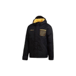 adidas Originals Trefoil Adv 2-in-1 jope eemaldatava udusulgis vesti ja helkurkapuutsiga Meeste &uuml;ler&otilde;ivad Must GJ6734 XS black