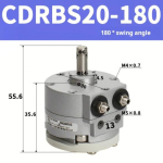Vane type rotary swing cylinder CDRBS15/20/30/40-90 degrees 180 degrees with magnetic rotating cylinder CDRBS20-90S