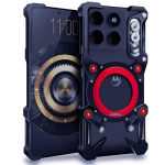 Magnetiline Alumiiniumist Metallist Raamita Kaitseraua Standi Korpuse Motorola Edge 60s 60 Funsion 50 Pro X50 Ultra G86 Power G56 G85 S50 Neo jaoks Motorola Edge 60 must