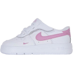 Nike Air Force 1 Low top Toddler Shoes White Pink Infant And Toddler IO7402-103 25 pink