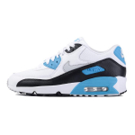 Nike Air Max 90 amortisatsioon madala s&auml;&auml;rega laste jooksujalatsid Sinine Hall Must Teismelised 833418-101 38