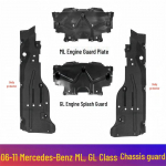 &Uuml;hilduv plastikust radiaatori &scaron;assii aluskaitse Mercedes GL-klassi ML W164 GL450 350 ja 500 550 mootoritele Other Models Parts (Consult Customer Service)