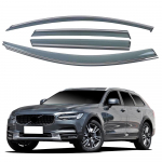 Volvo V90 2019 Kroomliistidega Aknavaltsid, Paksustatud