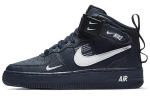 Nike Air Force 1 Mid Obsidian Tour Yellow White GS AV3803-400 36