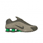 Nike Shox R4 Mugavad Stiilsed Libisemiskindlad Kulumiskindlad Madalad Vabaaja Jooksukingad Meeste toss Khaki Pruun HQ7739-200 37.5