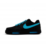 Nike Court Vision Low Vin&uuml;&uuml;l Sinine L&auml;bim&otilde;&otilde;t Nahast Libisemiskindel Madala s&auml;&auml;rega Rula Kingad Unisex Must DH2987-002(team1388-) 40.5