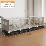 Jumbo Kr&uuml;pteeritud Kanakuut R&uuml;ndekindel Vutimaja Sahtliga Linnu Part Hani Talu Kasvatuspuur V&auml;listingimustes Loomade Aedik (as the picture,Package C )