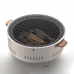 Kaasaskantav roostevabast terasest s&ouml;egrill V&auml;litingimustes BBQ grill eemaldatava k&uuml;psetusrestiga Kompaktne disain telkimiseks