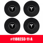 4 tk 20-tollised auto veljekatte trummelkatted keskkatted Tesla Model Y jaoks OEM 1188233-11-A Auto embleemim&auml;rgi tarvikud