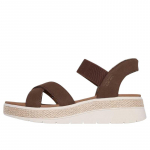 Skechers Bobs Sun Ray - Liigu &uuml;le Moodsad Mugavad Trendikad Mitmek&uuml;lgsed Rannasandaalid Naiste sandaalid Pruun 114414-CHOC 36