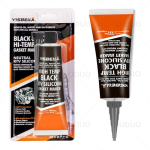 K&otilde;rge temperatuuriga RTV silikoonliim-tihendusaine 85g Superliim Tugev pasta auto mootori vahede tihendamiseks ja parandamiseks Mootori t&auml;iteaine black 1pcs