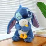 Stitch pehmem&auml;nguasi T&auml;ht Multifilmi t&auml;idisnukk S&uuml;nnip&auml;evakingitus Padi 42cm 25cm sinine