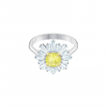 Swarovski Sunshine P&auml;ikesekujuline Roodiumiga Pinnatud S&otilde;rmus Naiste H&otilde;bedane 5472481 h&otilde;be