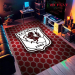FC. Twente Vaip Elutuppa Magamistuppa Kodu Diivani Kaunistuseks, Laste M&auml;ngimiseks Libisemisvastane P&otilde;randamatt 80x120cm( 31x47in)