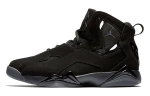 Jordan Air Jordan 7 True Flight Nahast Kulumiskindlad Hingavad K&otilde;rged Laste Korvpallijalatsid Must 343795-013 36.5