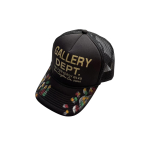 Piiri&uuml;lene Ameerika trendikas br&auml;nd GALLERY DEPT grafitit&auml;htedega nokkm&uuml;ts nokkm&uuml;ts nokkm&uuml;ts kumer nokaga m&uuml;ts meestele ja naistele must