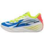 PUMA meeste All-Pro Nitro madalad korvpallijalatsid Valge Sinine 311259-01 40.5