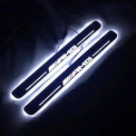 Mercedes Benz W203 W204 W212 W213 W209 W214 W222 W218 W176 jaoks Auto Uksepakivalgusti LED Tervituspedaal Projektor L&auml;vepakk Lambi XL7 2Pieces back door