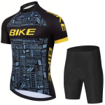 2026 Suvine Jalgrattas&auml;rgi Komplekt Meestele Helendav V&auml;rv MTB L&uuml;hikeste Varrukatega Jalgrattariided M&auml;giratta R&otilde;ivad Ropa Ciclismo &Uuml;htne Komplekt 3XL black